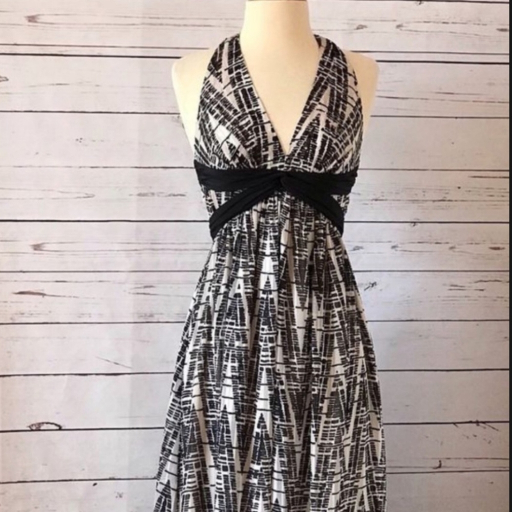 NWT BCBG Halter Maxi Dress New